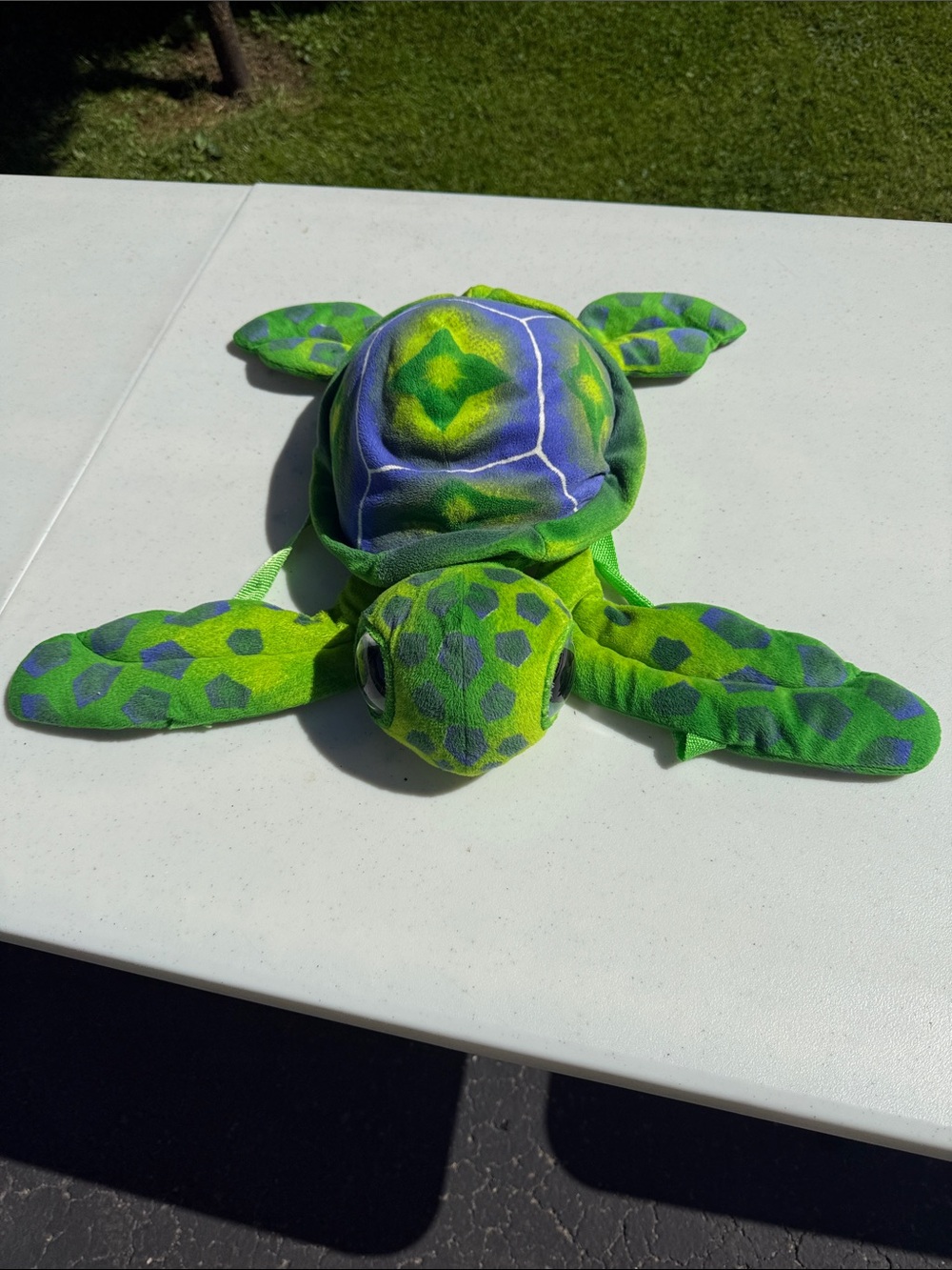 Plush Sea Turtle backpack